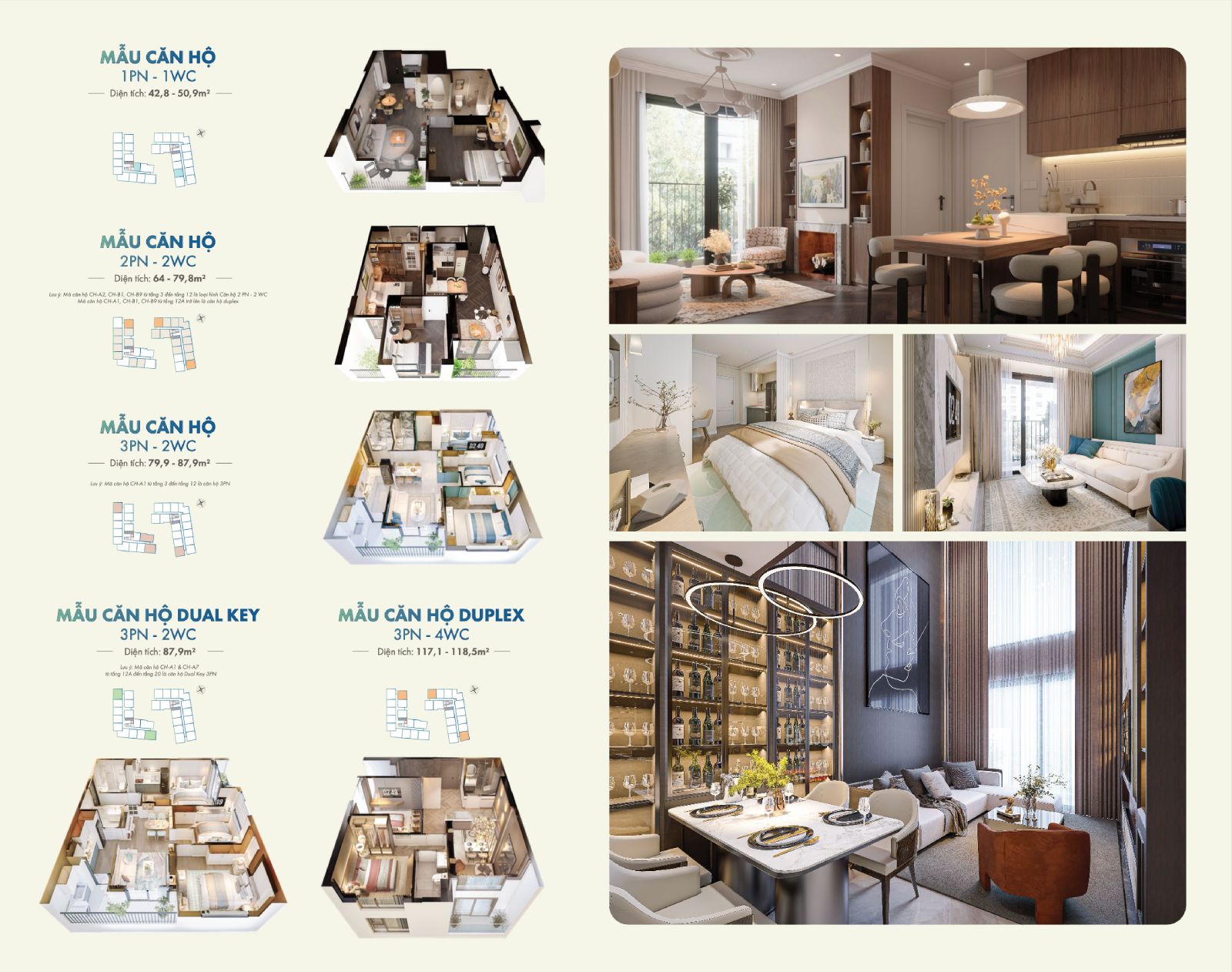 Thiết kế chi tiết căn hộ The Zenith Hải Phòng