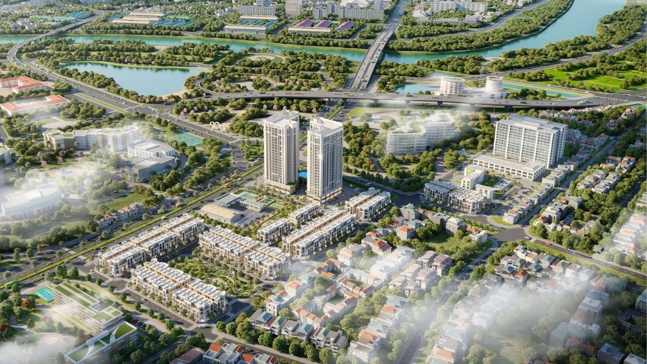 Mặt bằng tổng thể dự án The Zenith Hải Phòng