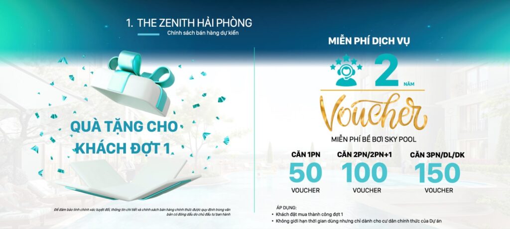 Chung cư The Zenith là lựa chọn số 1 tại Hải Phòng