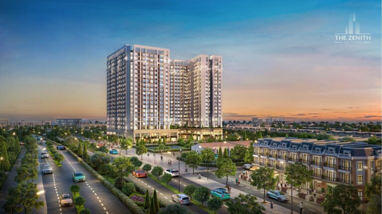 Khu căn hộ cao cấp The Zenith là tổ hợp đáng sống nhất tại Hải Phòng