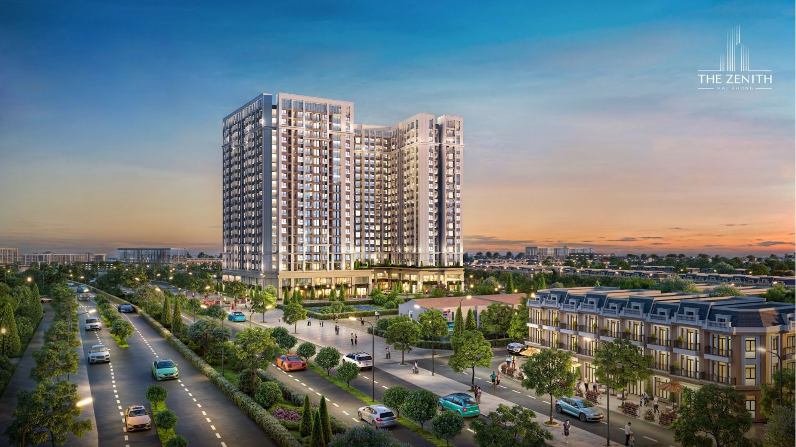 Khu căn hộ cao cấp The Zenith là tổ hợp đáng sống nhất tại Hải Phòng