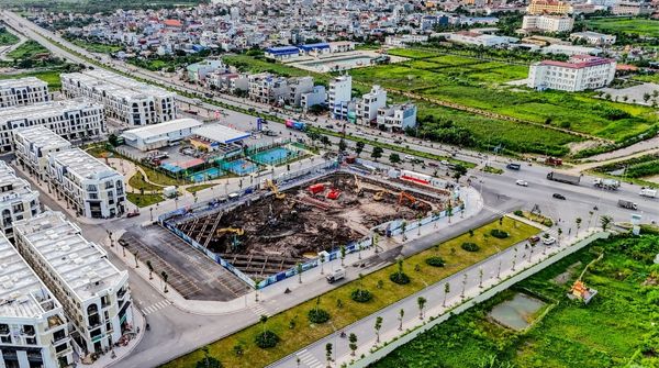 Chung cư The Zenith Hải Phòng đang được triển khai xây dựng tích cực