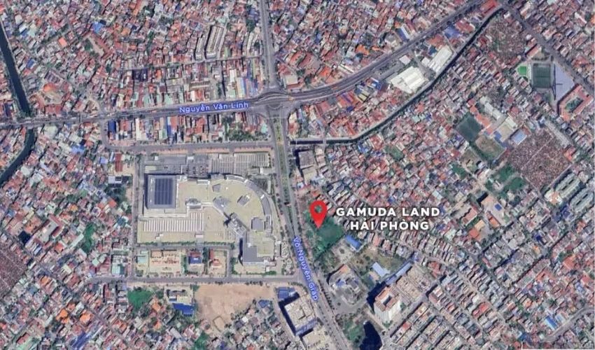 Ambience Hải Phòng toạ lạc trên trục đường Võ Nguyên Giáp – Kênh Dương